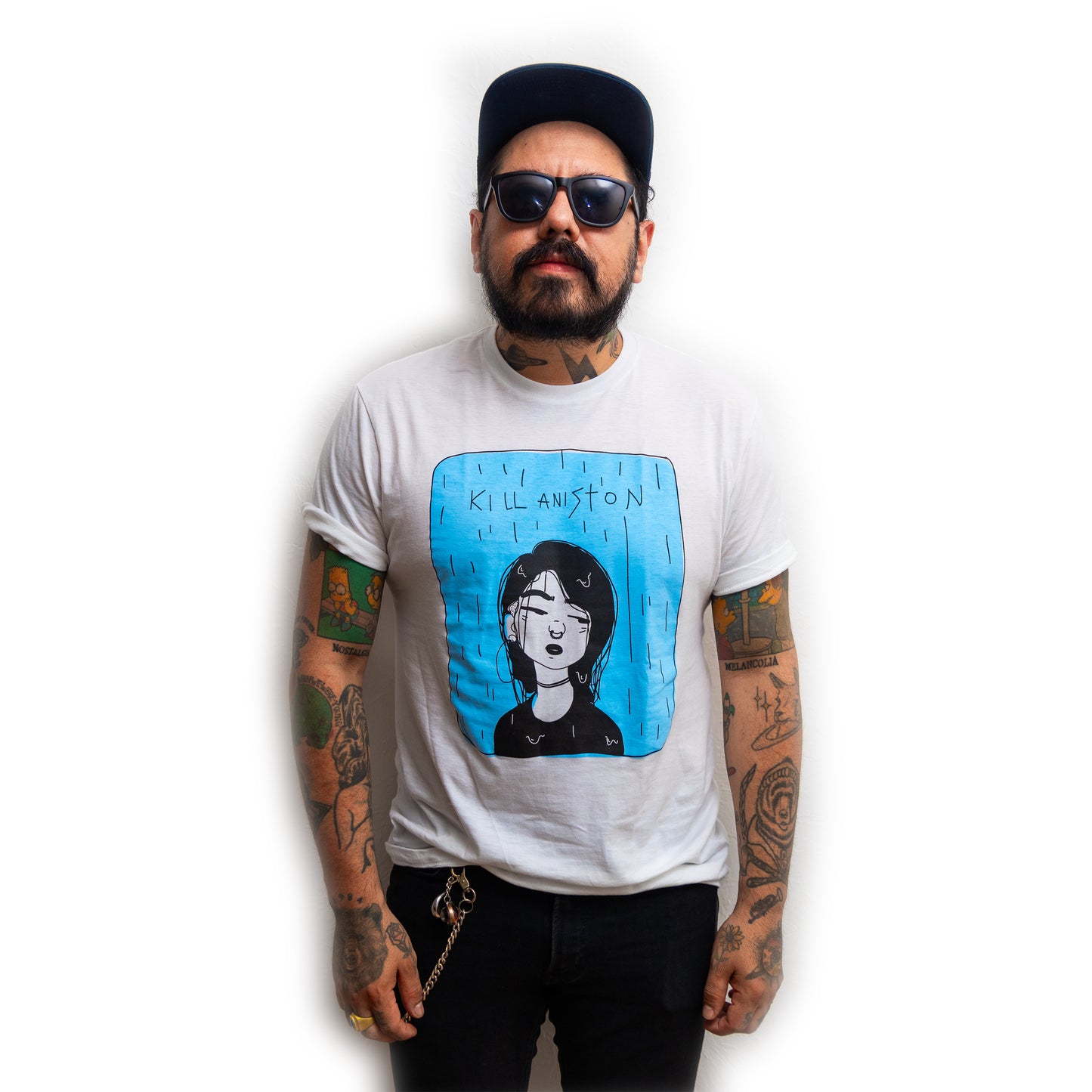 Kill Aniston - T-Shirt "Chica Bajo la Lluvia"