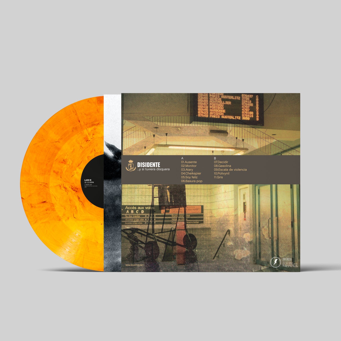 Disidente - ...y si tuviera disquera (12")