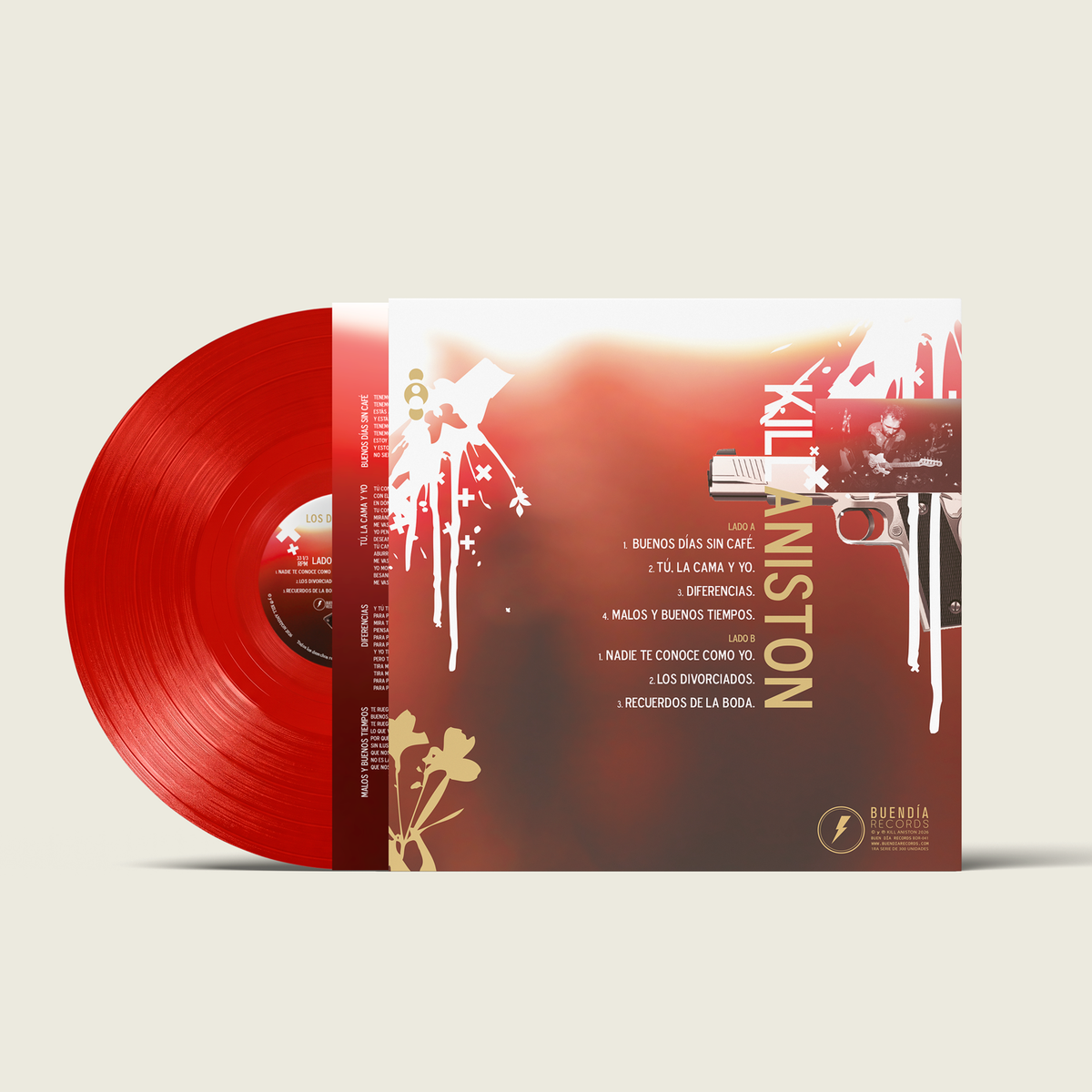 Kill Aniston- Los Divorciados 12" (20 Aniversario) (Primer edicion en vinilo)