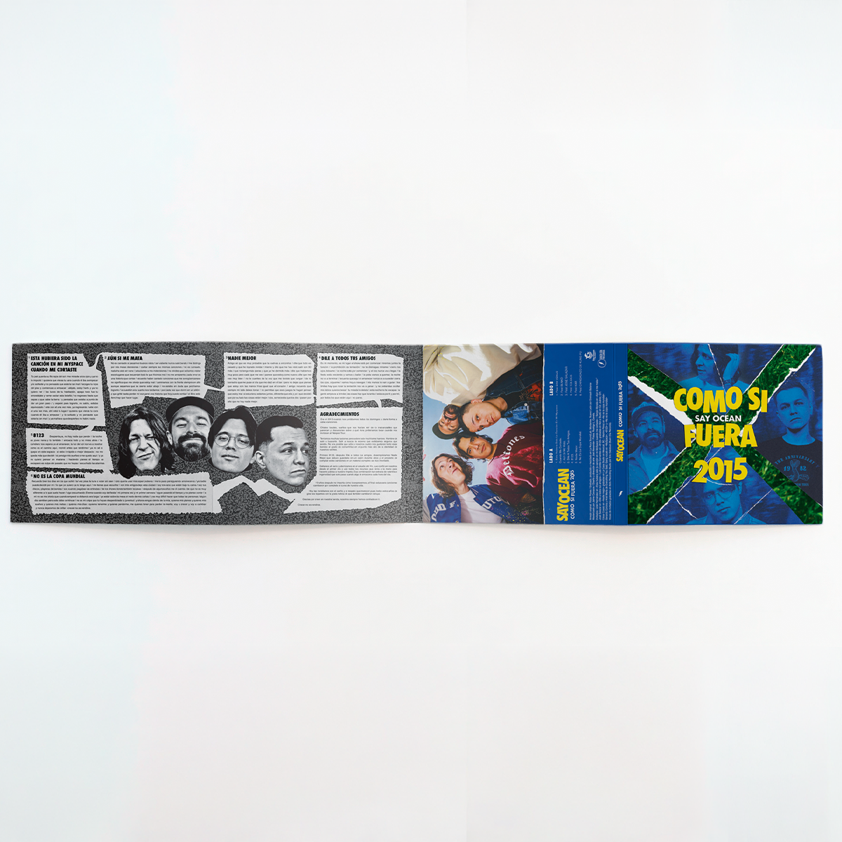 Say Ocean - Como si fuera 2015 CD (Disco Doble)