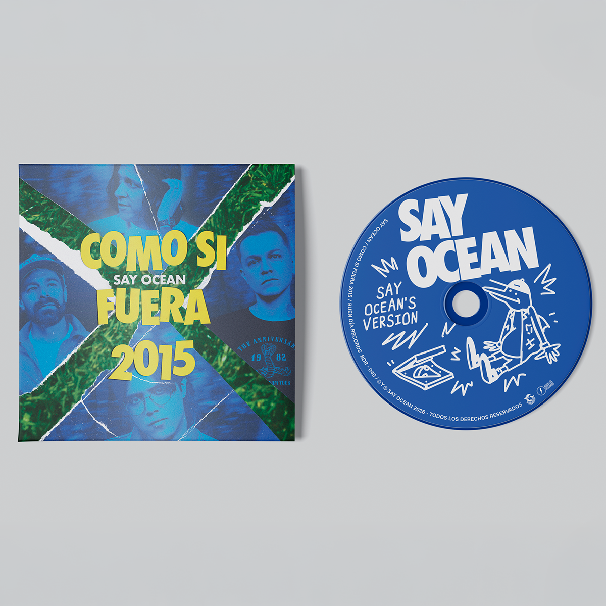 Say Ocean - Como si fuera 2015 CD (Disco Doble)