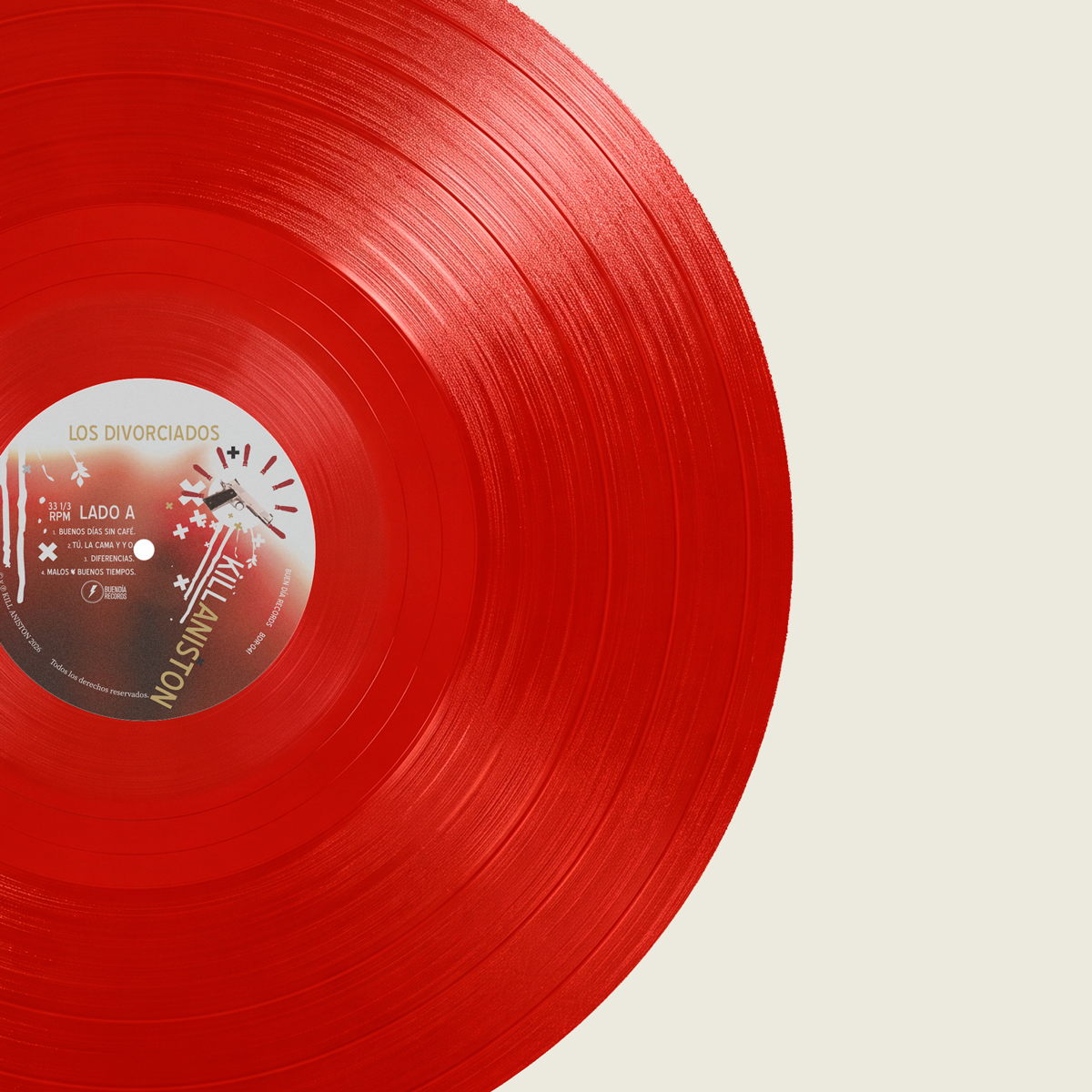 Kill Aniston- Los Divorciados 12" (20 Aniversario) (Primer edicion en vinilo)