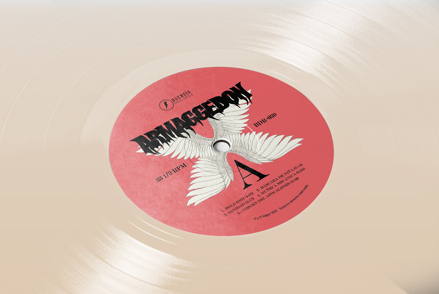 Valgur - Armaggedon 12" (3ra Edición Cloudy Clear)