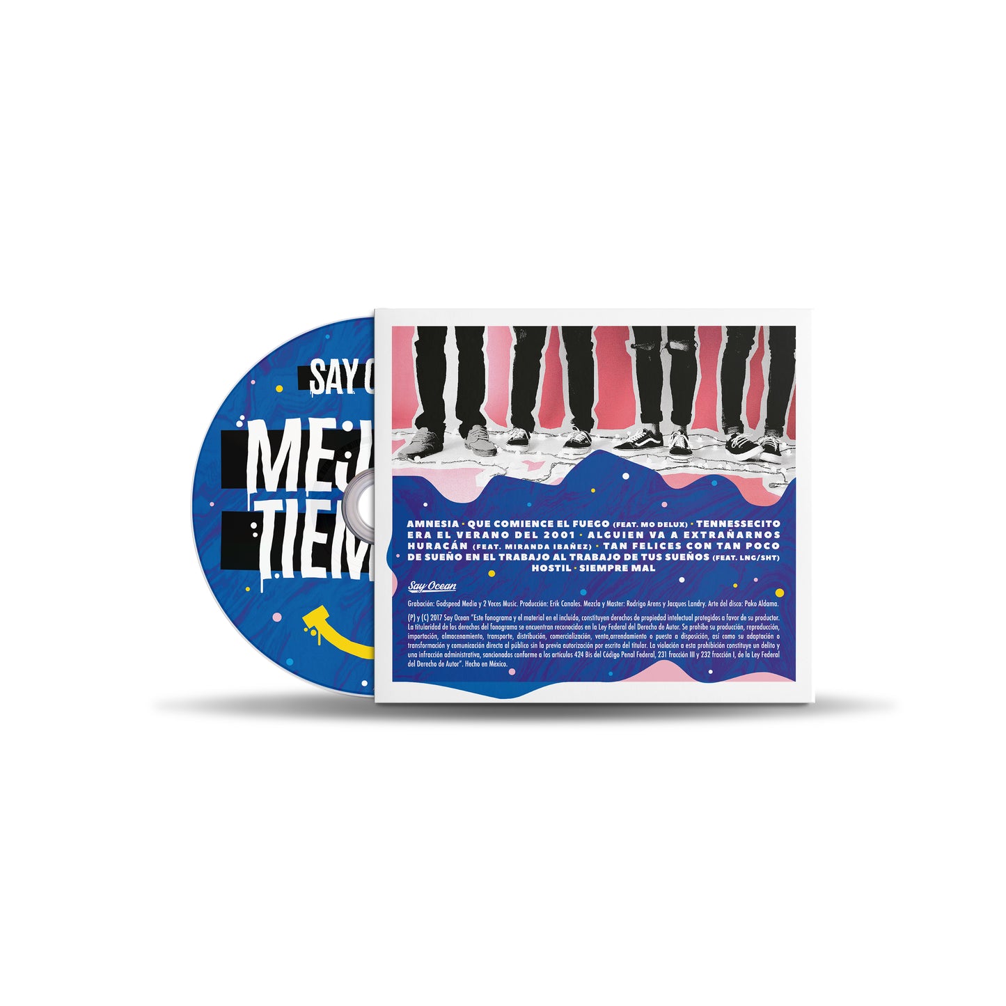 Say Ocean - Mejores Tiempos (CD)(2017)