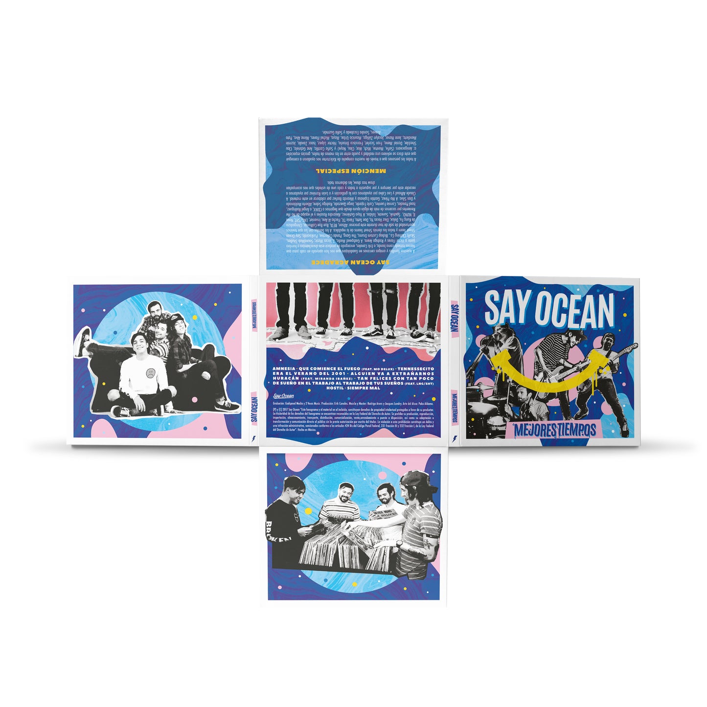 Say Ocean - Mejores Tiempos (CD)(2017)