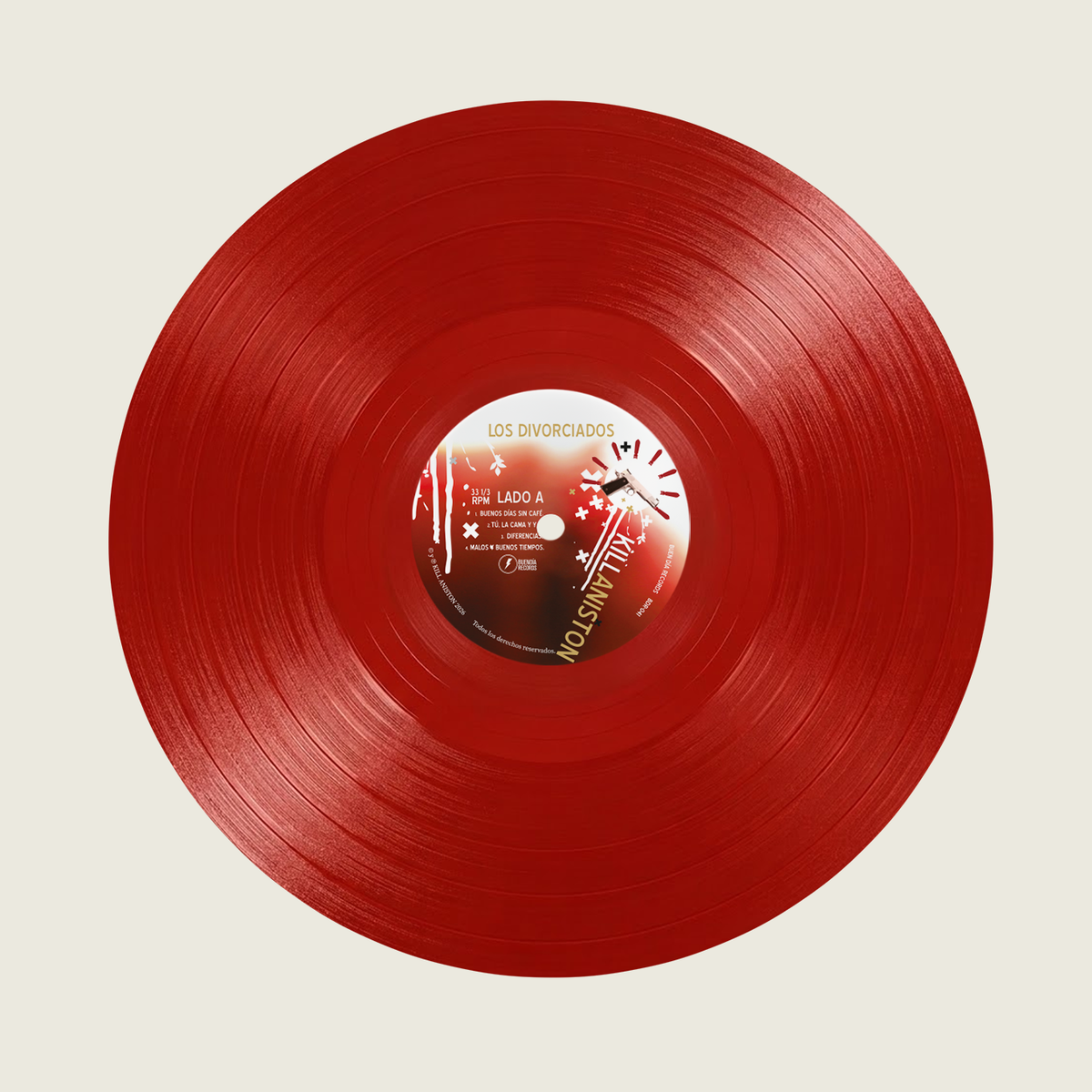 Kill Aniston- Los Divorciados 12" (20 Aniversario) (Primer edicion en vinilo)
