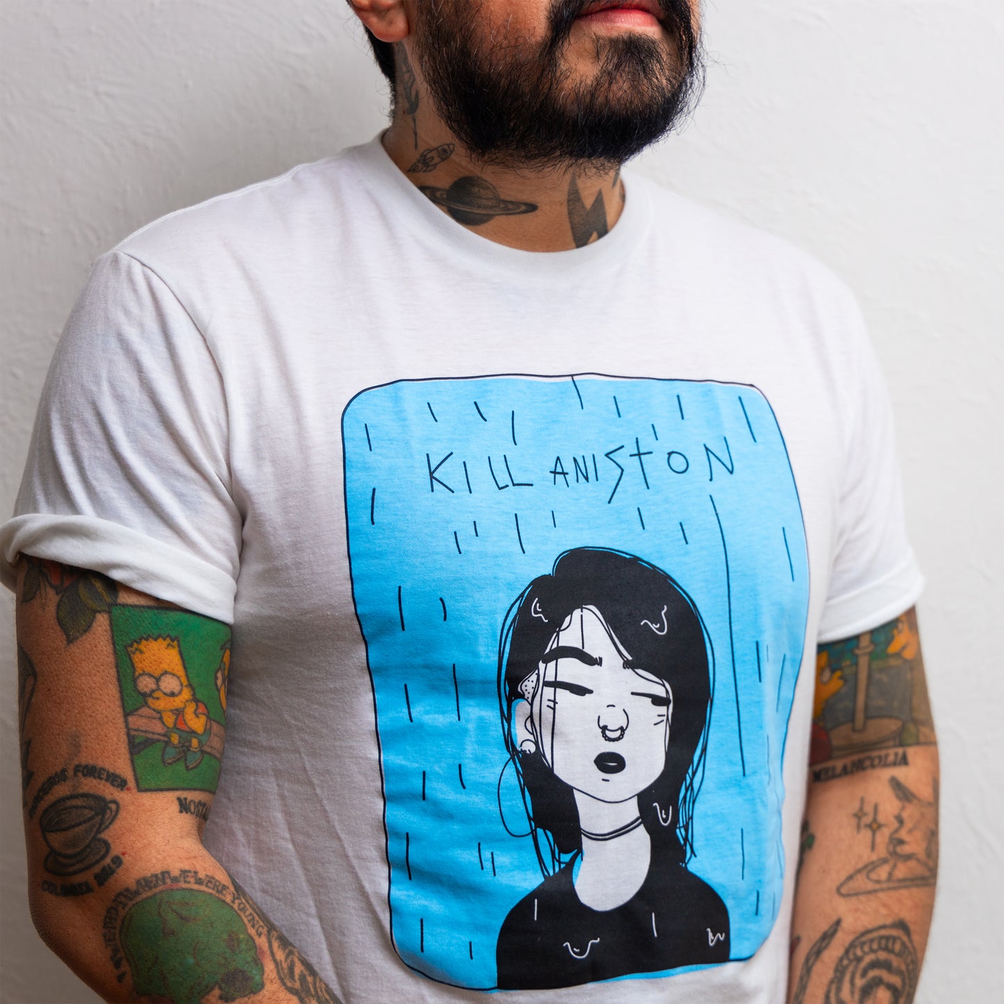 Kill Aniston - T-Shirt "Chica Bajo la Lluvia"