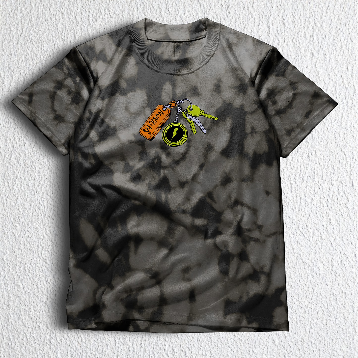 Playera Say Ocean x BDR Tie-Dye