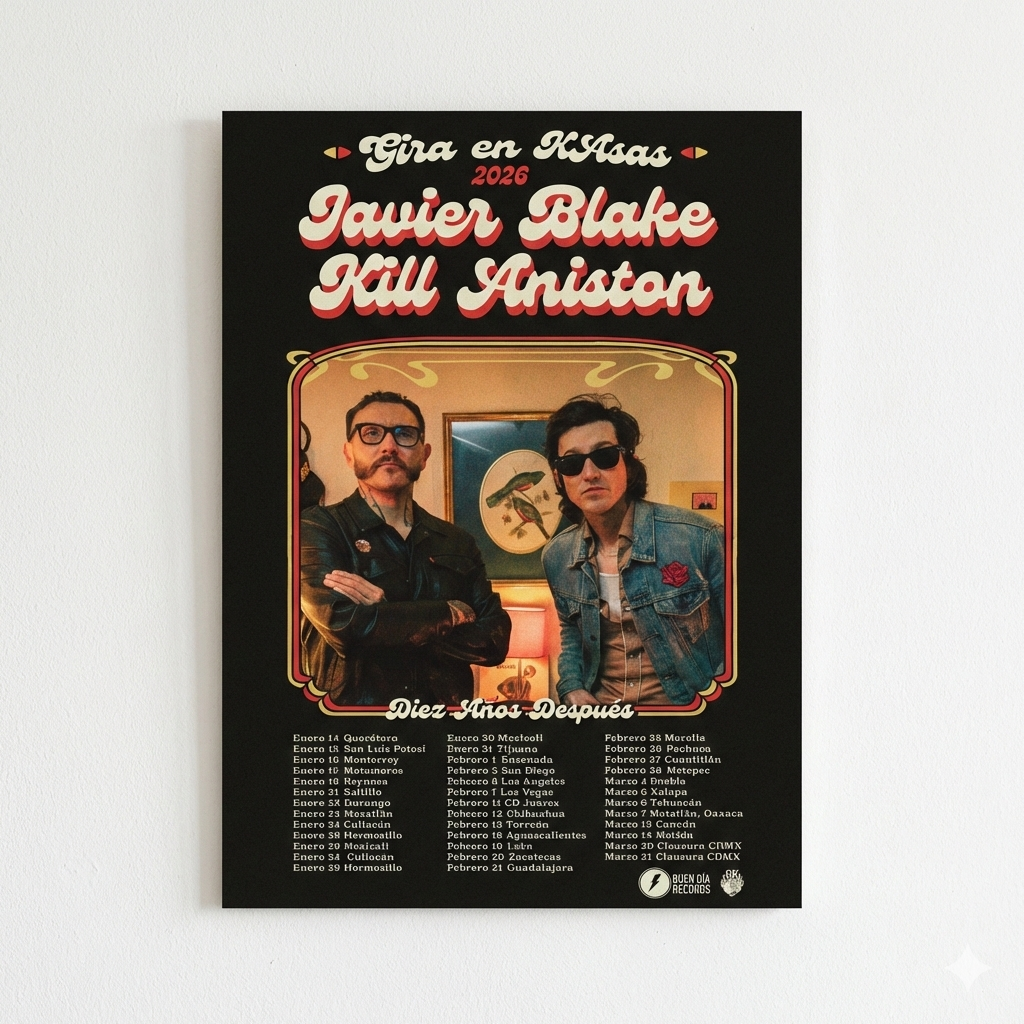 Poster Conmemorativo - Gira en KAsas 2026