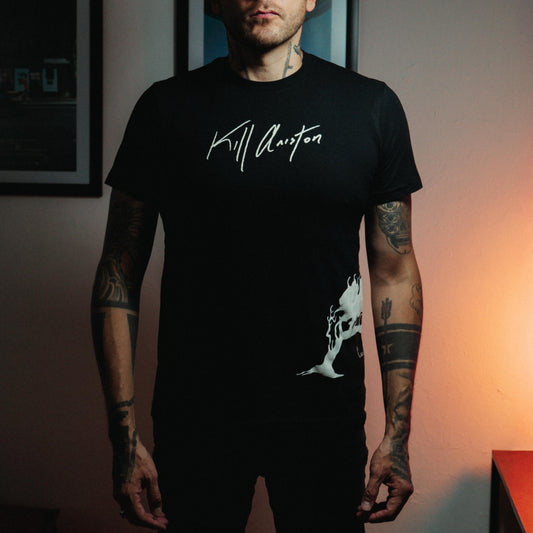 Playera "Canciones que casi olvido" Kill Aniston